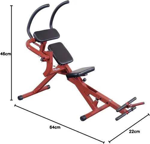 Vista 8 de Mejor banco de abdominales semi reclinado Fitness, máquina de entrenamiento para músculos abdominales superiores e inferiores para gimnasio en casa