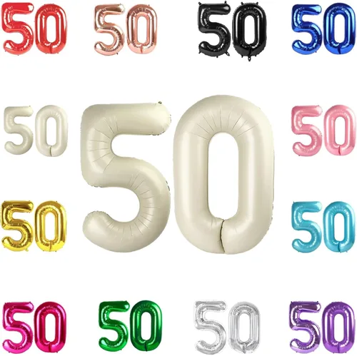 Vista 188 de Globo negro del número 0 de 40 pulgadas – globo número 0, decoraciones