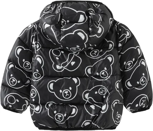 Vista 2 de Abrigos de invierno de estilo inflado con capucha para bebé
