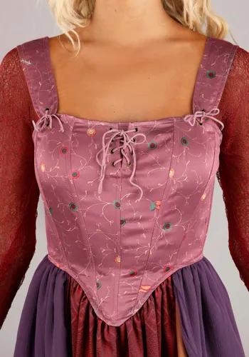 Vista 5 de Disfraz Deluxe Mujer Disney Sarah Sanderson de Hocus Pocus Multicolor