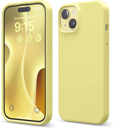 Vista 16 de elago Compatible con Funda para iPhone 15, Funda de Silicona Líquida, Cubierta Protectora de Cuerpo Completo, Resistente a Golpes, Diseño Delgado