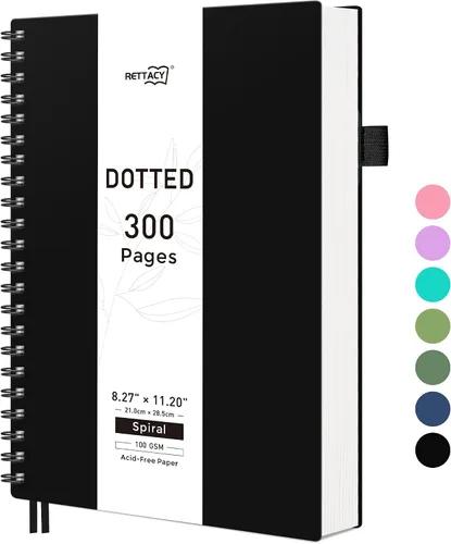 Vista 43 de RETTACY Cuaderno de bolsillo, 160 páginas forradas, tamaño mini A6 (4.5" × 5.7"), para trabajo, diario, escritura, papel grueso de 100 g/m²