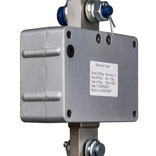 Vista 5 de Báscula colgante digital, báscula de grúa de 4,409.2 lbs/4400 libras, báscula industrial resistente, control remoto incluido, pantalla LED