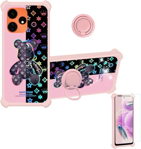 Vista 113 de jioeuinly Funda para Tecno Spark Go 2025 Compatible con Tecno Spark Go 1 / GO 1S / Pop 9 4G Funda de Teléfono Cubierta