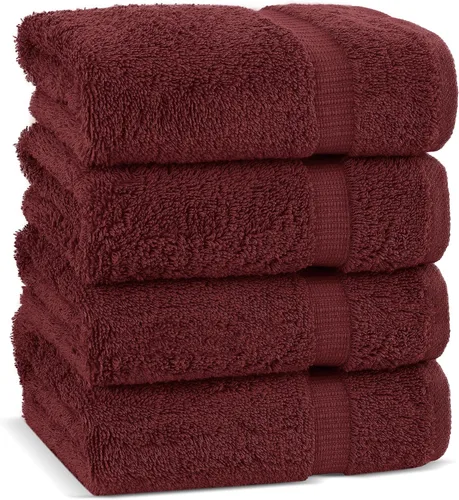 Vista 47 de Chakir Turkish Linens Toallas turcas de alta calidad 100% algodón para baño, toallas de baño grandes de 30 x 60 pulgadas (4 piezas, aguamarina)