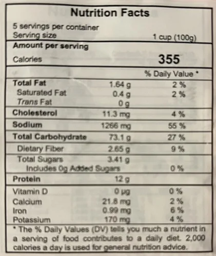 Vista 3 de Safoco Fideos de Huevo 500g Vietnamitas