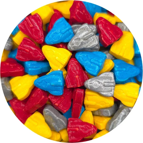 Vista 31 de NCS Gránulos comestibles en forma de pelota de fútbol – Decoración para cupcakes y galletas en blanco y negro, 7 onzas