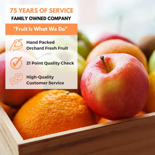 Vista 4 de Capital City Fruit Classic Gourmet Fruit and Nut Caja de regalo