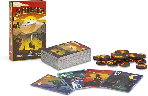 Vista 6 de Blue Orange Juegos Animix- Juego de cartas de estrategia para 2 a 6 jugadores. Recomendado para niños de 8 años en adelante.
