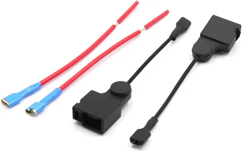 Vista 2 de Uxcell - Juego de 2 adaptadores de bocina de automóvil de plástico, arnés de cableado para Toyota