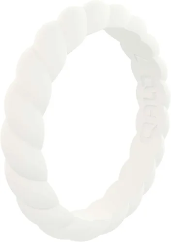 Vista 14 de QALO Anillos de compromiso de goma para mujer, diseñados para exteriores y Pack A: Treelined