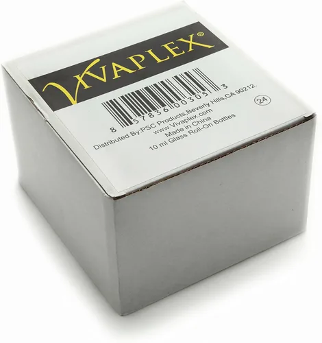 Vista 3 de Botes con tapón de rosca y gotero de 0,1 fl oz para perfume, 24 unidades de 0,34 fl oz.