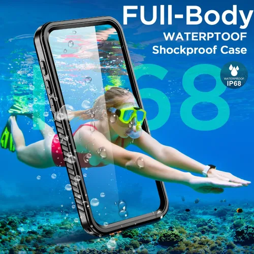 Vista 5 de AICase Funda impermeable transparente para iPhone 18 Pro con MagSafe