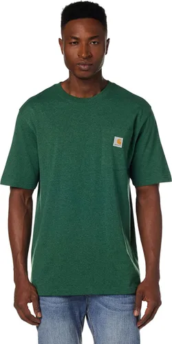 Vista 2 de Carhartt - Camiseta de manga corta, con bolsillo, de ajuste holgado, para hombre