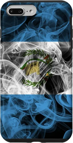 Vista 12 de Funda para iPhone 17 con diseño de bandera de Guatemala con estética ahumada