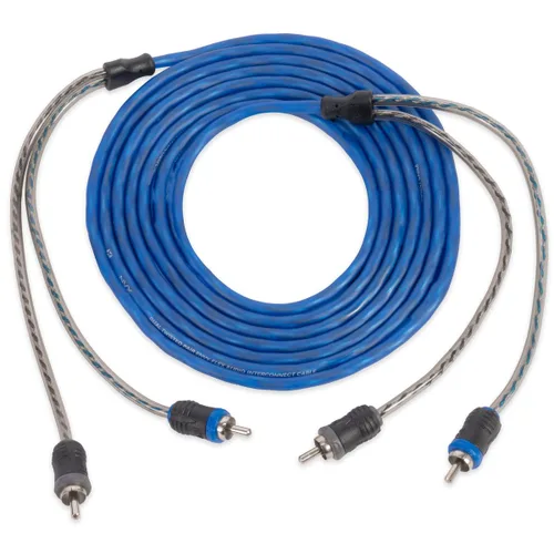 Vista 6 de NVX® XIV2M - Cable de interconexión de audio RCA de cobre libre de oxígeno de 1 hembra a 2 machos, par trenzado de audio RCA serie V, con reducción