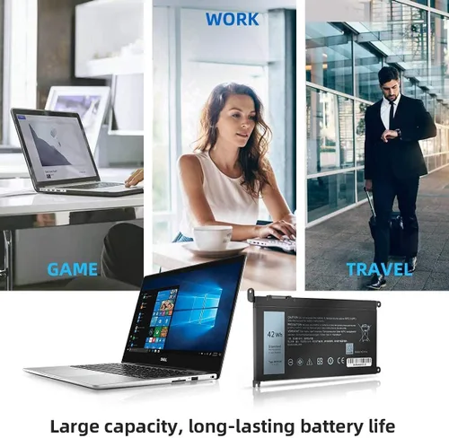 Vista 6 de WDX0R - Batería de repuesto para laptop Dell Inspiron 13 15 5000 7000 Series 5565 5570 7573 5379 5567 7378 5579 7560 7570 5568 7579 7375 5578 533
