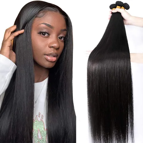 Vista 20 de Mechones de cabello humano 613, 14" 16" 18" 300g, 12A rubio ondulado, 100% cabello humano real, vida útil 3 veces más larga, 100% cabello virgen