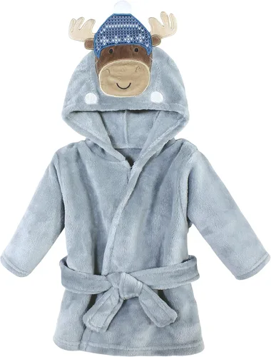 Vista 61 de Hudson Baby - Bata de baño unisex de peluche con cara de animal para bebé Azteca