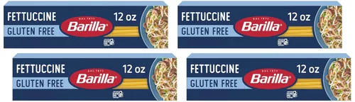 Vista 9 de BARILLA Pasta Fettuccine sin gluten, 12 onzas, pasta sin gluten sin OMG, hecha con 2 ingredientes