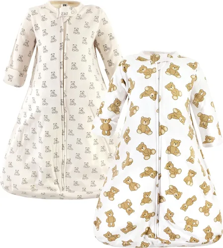 Vista 49 de Hudson Baby Saco de dormir unisex de algodón con manga larga para bebé, saco, manta