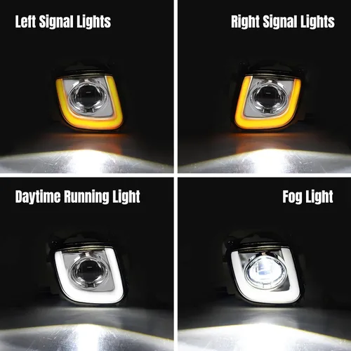 Vista 2 de Kit de luces antiniebla LED para Honda Gold Wing GL1800 12-17 F6B