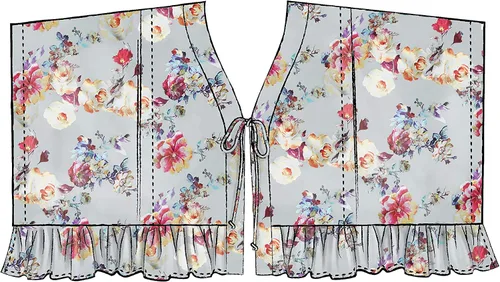 Vista 6 de McCall's M8000ZZ - Cárdigan holgado para mujer, patrones de costura, tallas 4-14, color blanco