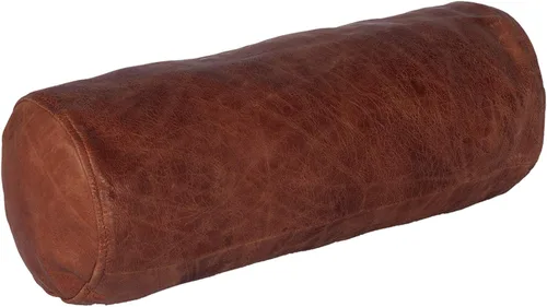 Vista 9 de D DOLLY LAMB Funda de almohada redonda con cilindro cervical Diseño ergonómico para cabeza, cuello, espalda y piernas, ideal para soporte