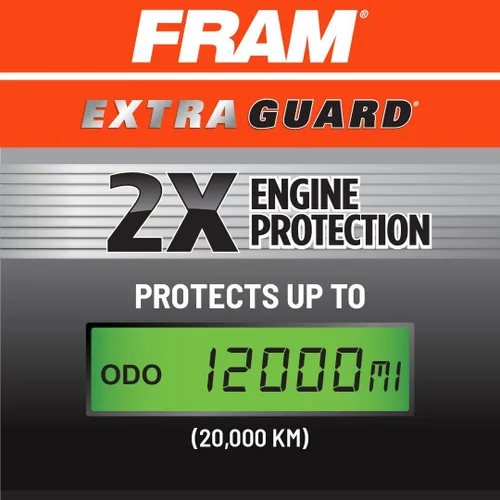 Vista 4 de FRAM Extra Guard CA9711 - Filtro de aire de repuesto para modelos seleccionados de Audi y Volkswagen, proporciona protección de filtro de hasta 12