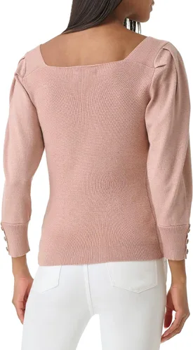 Vista 3 de Karl Lagerfeld Paris Suéter casual brillante para mujer