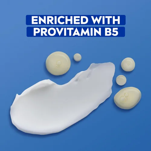 Vista 6 de NIVEA Crema hidratante para el cuerpo, la cara y las manos, fórmula alemana, rica crema hidratante corporal con provitamina B5, lata de 8.4 onzas