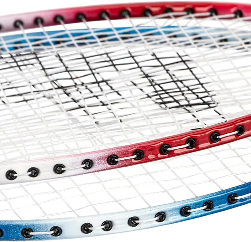 Vista 9 de Franklin Sports Badminton Racket + Birdie Set - Replacement Badminton Equipment for Kids + Adults - 2 Player - 4 Player Badminton Racket Sets Rojo