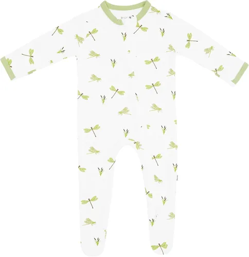 Vista 62 de KYTE BABY Pies unisex con cierre de cremallera, rayón hecho de bambú, 0-24 meses