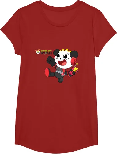 Vista 42 de Ryan's World Super Spy Combo Panda Camiseta, gris, S Asfalto