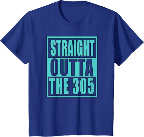 Vista 12 de Miami Straight Outta The 305 Funny South Florida Fan - Camiseta