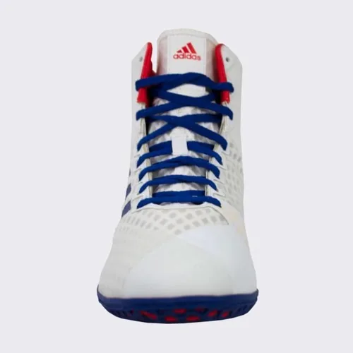 Vista 2 de adidas Mat Wizard 4 - Zapato de lucha libre para hombre Carbon