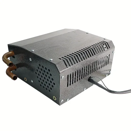 Vista 7 de 12V Ensamblaje de Calentador Hidrónico de Diseño Compacto Montable con Interruptor 4 Rejillas Frontales Ventilador de 3 Velocidades 80 CFM Flujo