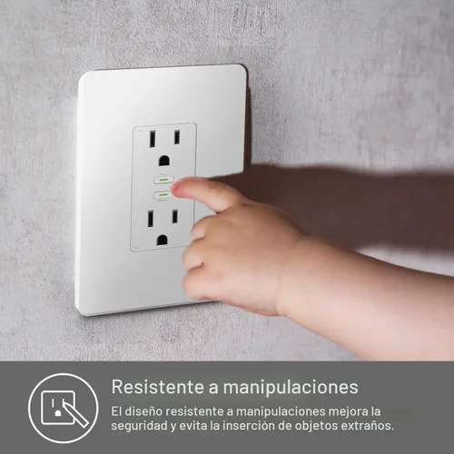 Vista 7 de Kasa Smart Plug KP200 - Enchufe inteligente para casa inteligente enchufe Wi-Fi de pared, funciona con Alexa, Google Home e IFTTT, no requiere hub