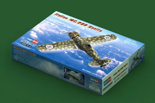 Vista 2 de Hobby Boss Kit de montaje sencillo italiano MC.200 Saetta