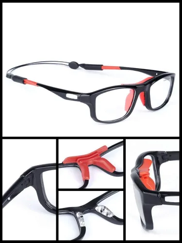 Vista 4 de Runspeed Gafas deportivas protectoras de seguridad para adultos y jóvenes