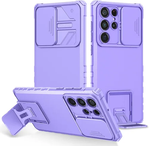 Vista 135 de Funda compatible con Samsung Galaxy M13 5G/A04 Dimensional Soporte Ventana Corredera Teléfono Móvil Funda Protectora a Prueba de Golpes para Samsung