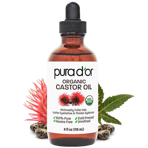 Vista 14 de PURA D'OR Suero avanzado para el cabello y el cuero cabelludo, para adelgazamiento del cabello con triple péptido de cobre, cafeína, mezcla