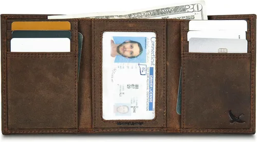 Vista 5 de Cartera Trifold Signature de Eddie Bauer para Hombre