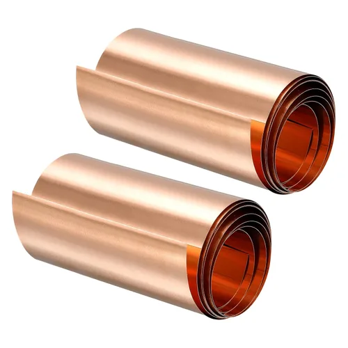 Vista 11 de uxcell Rollo de hoja de cobre, placa 3,280.8 ft m x 16.4 ft m x 1.6 ft m de la hoja del metal