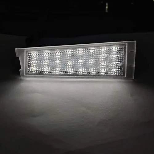 Vista 3 de Conjunto de luz LED para placa de matrícula para Cadillac CTS CTS-V Sedán 2008 2009 2010, reemplazo de lámpara de matrícula OEM 6000K xenón blanco