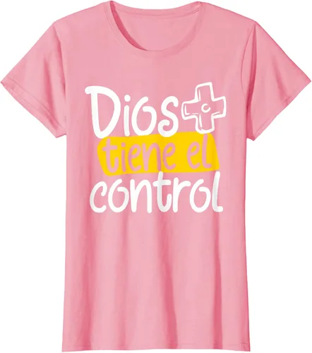 Vista 13 de Regalo Cristiano En Español Christian Spanish Dios Tiene Con Camiseta, Negro