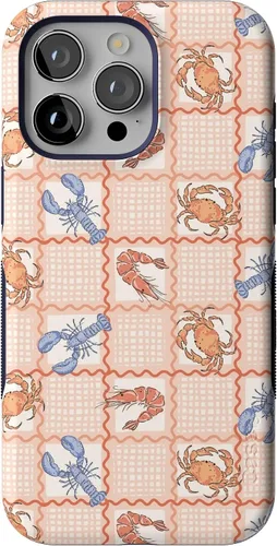 Vista 14 de Funda Casely para iPhone 15 Pro Max Todas las sonrisas Adhesivo de cara sonriente Compatible con MagSafe Diseño protector audaz