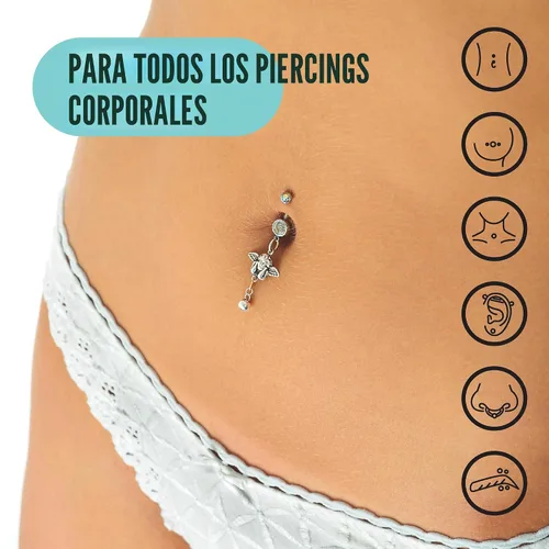 Vista 3 de BASE LABORATORIES Kit de cuidado posterior para piercing: aceite de solución de queloide y perforación (0.5 fl oz) + spray de cuidado posterior