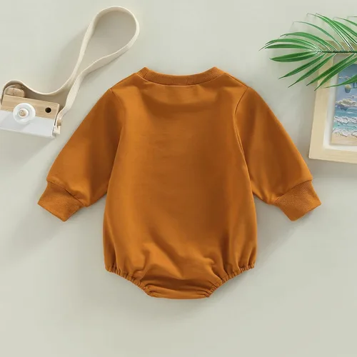 Vista 7 de Adobabirl Ropa de bebé occidental para niña, con estampado de vaca, sudadera de gran tamaño para bebé, lindo traje de otoño e invierno