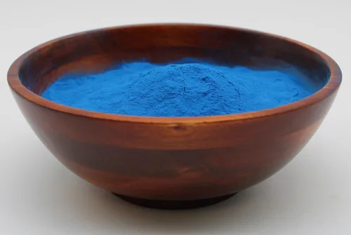 Vista 2 de Naturejam Blue Spirulina en polvo orgánico – Paquete ideal de 4 onzas – Polvo de espirulina de grado culinario utilizado en batidos, Iceream